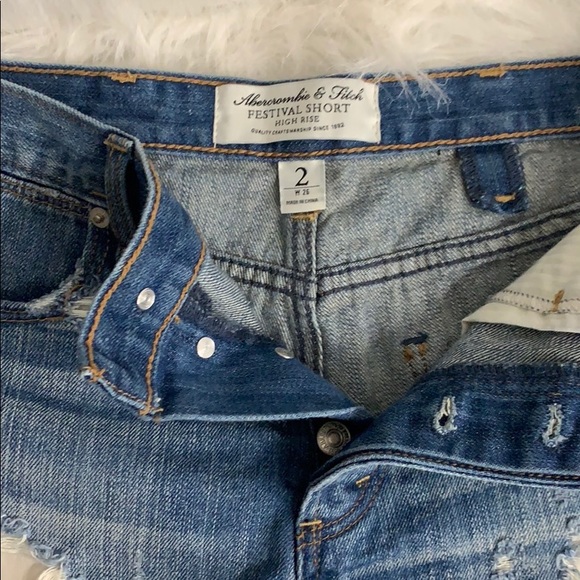 Abercrombie & fitch high rise short - Picture 3 of 4